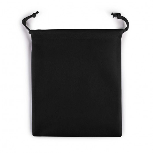 Non Woven Drawstring Pouches Black